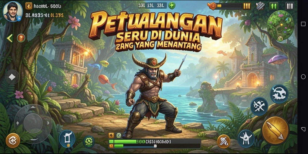 Screenshot permainan <strong>33L</strong> menampilkan aksi petualangan yang seru dan mendebarkan.