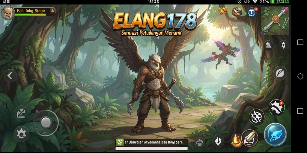 Tampilan gameplay menarik dari ELANG178 yang menampilkan petualangan mendebarkan.