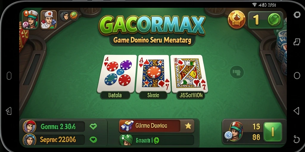 Screenshot gameplay GACORMAX yang menarik dan menyenangkan.
