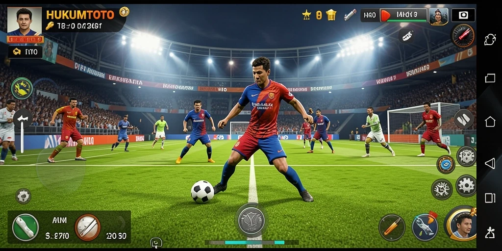 Tampilan menarik dari gameplay HUKUMTOTO yang mendebarkan.