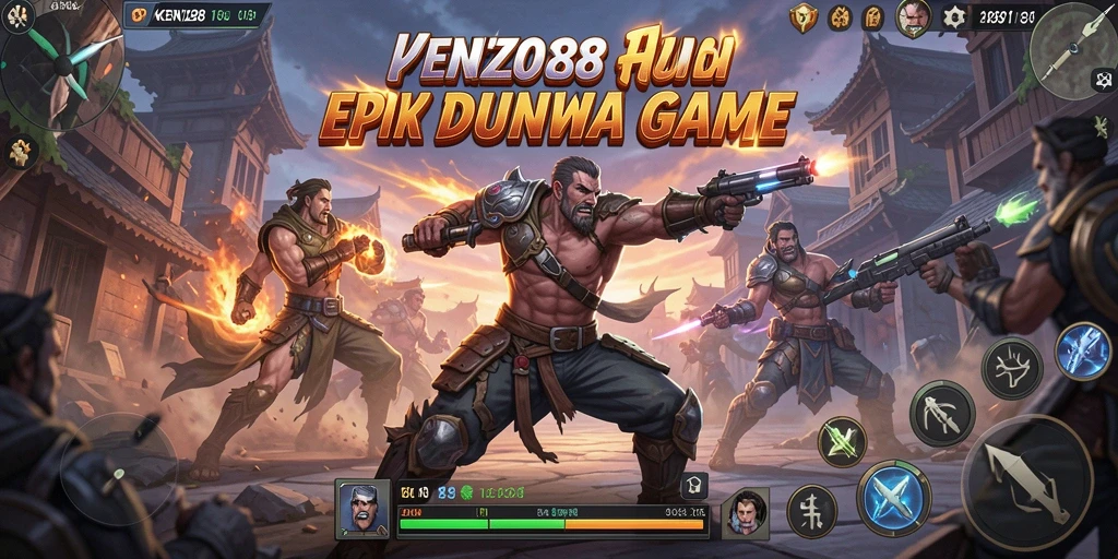 Gameplay KENZO188 yang mendebarkan dan penuh aksi.