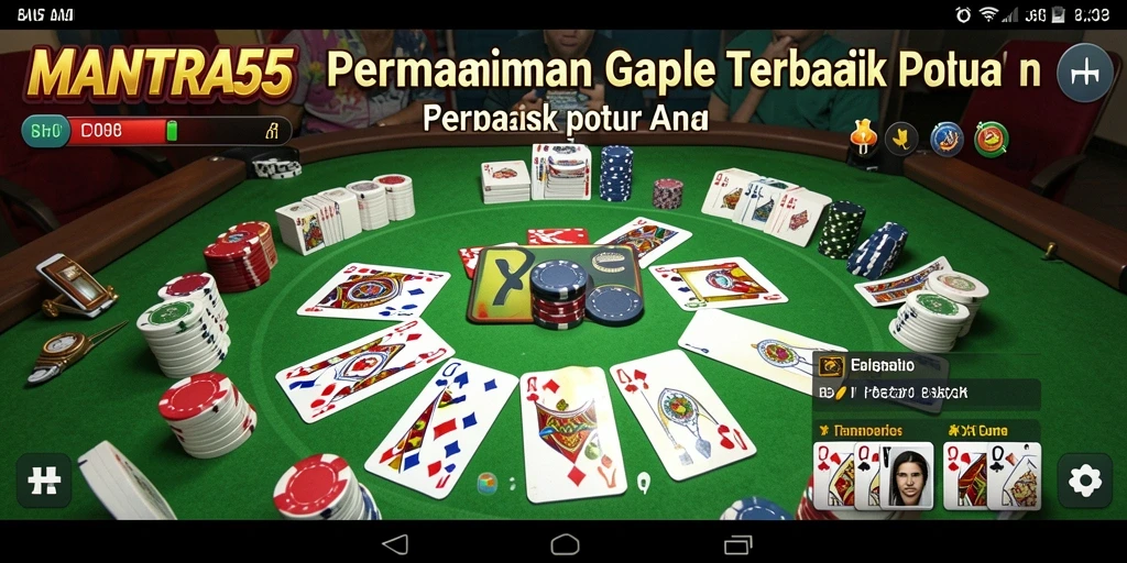 Gameplay seru dan interaktif dalam MANTRA55.