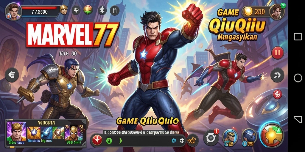 Tampilan gameplay QiuQiu yang menarik dan interaktif.